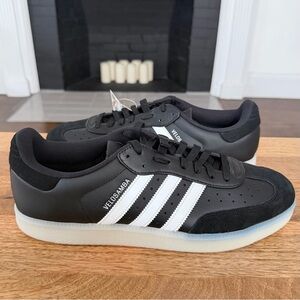 Adidas Velosamba Cycling Shoes - Black/White - Mens Size 12 - JP7779 New